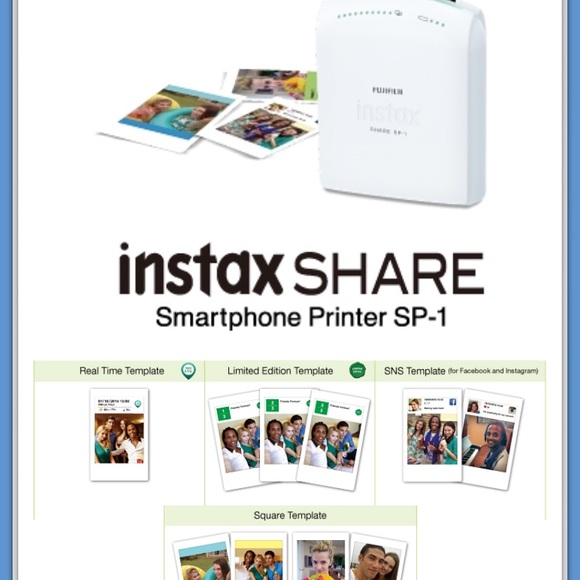Fujifilm Instax Share SP-1 Instant Film Printer - Picture 6 of 8